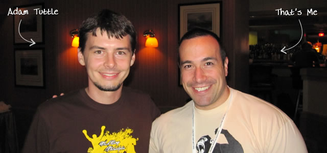 Ben Nadel at CFUNITED 2010 (Landsdown, VA) with: Adam Tuttle