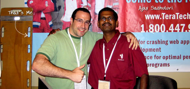 Ben Nadel at CFUNITED 2009 (Lansdowne, VA) with: Ajay Sathuluri