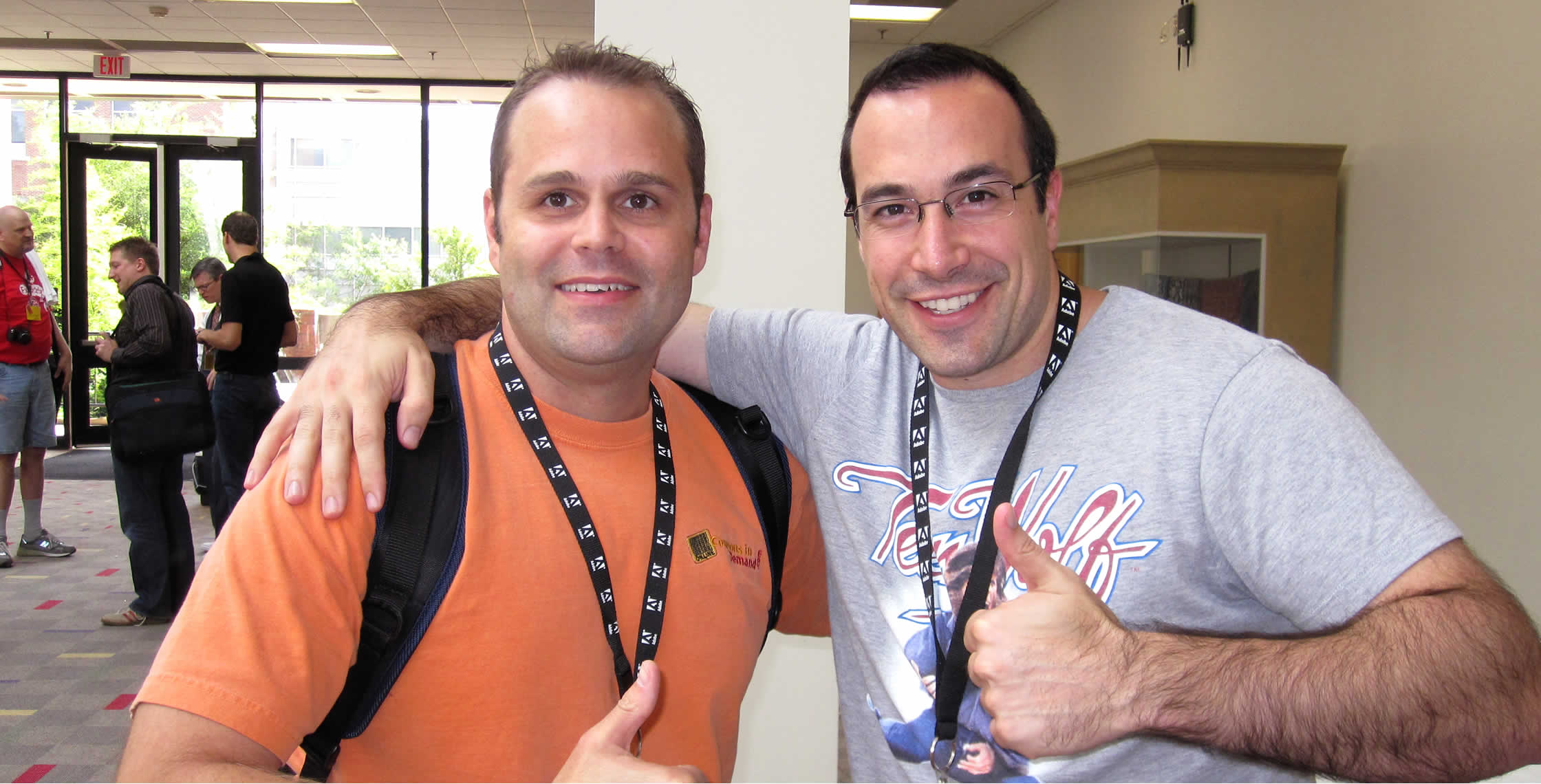 Ben Nadel at NCDevCon 2011 (Raleigh, NC) with: Andrew Duvall