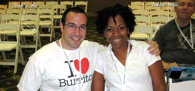 Ben Nadel at CFUNITED 2009 (Lansdowne, VA) with: Anita Neal