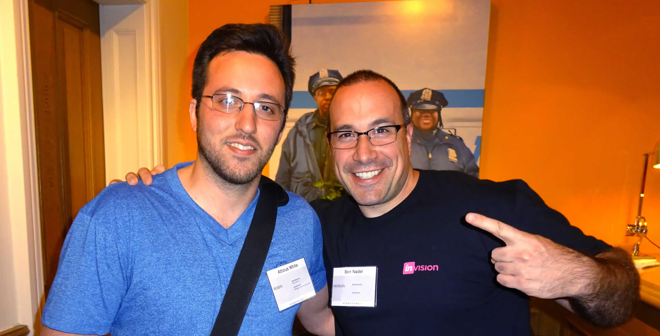 Ben Nadel at FirstMark Tech Summit (New York, NY) with: Atticus White