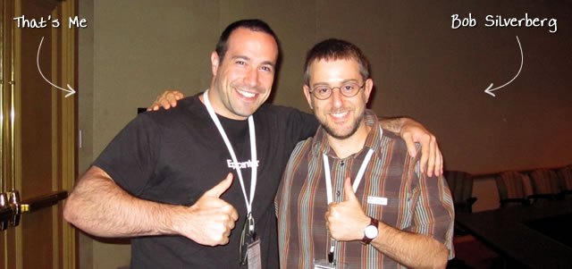 Ben Nadel at CFUNITED 2010 (Landsdown, VA) with: Bob Silverberg