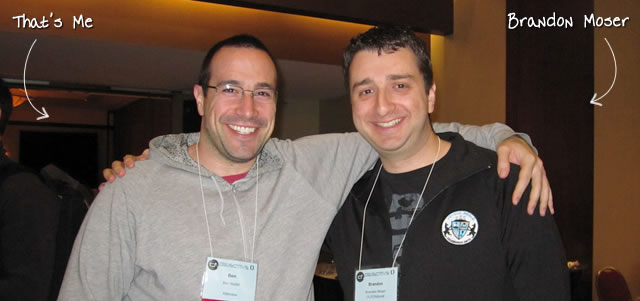 Ben Nadel at cf.Objective() 2011 (Minneapolis, MN) with: Brandon Moser