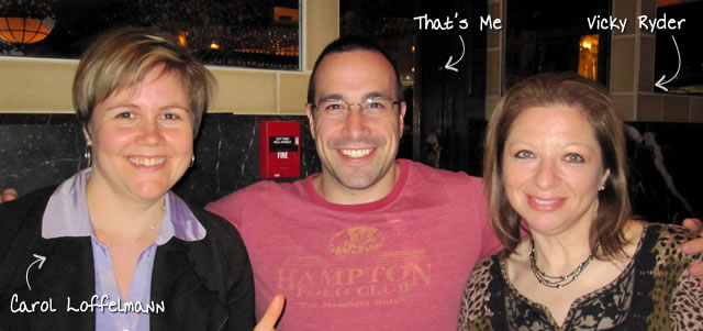 Ben Nadel at RIA Unleashed (Nov. 2010) with: Carol Loffelmann and Vicky Ryder