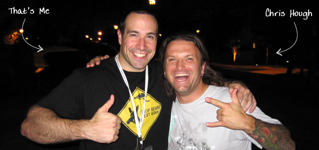 Ben Nadel at CFUNITED 2010 (Landsdown, VA) with: Chris Hough