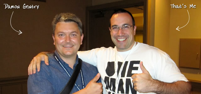 Ben Nadel at CFUNITED 2010 (Landsdown, VA) with: Damon Gentry