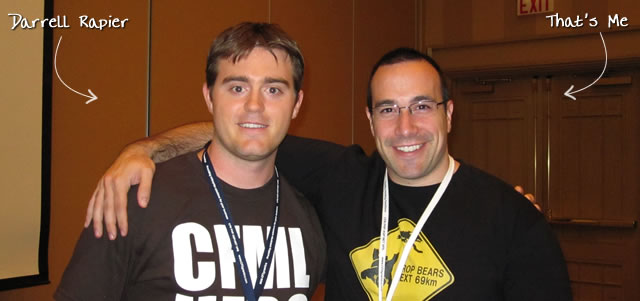 Ben Nadel at CFUNITED 2010 (Landsdown, VA) with: Darrell Rapier