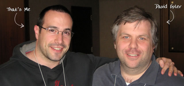 Ben Nadel at cf.Objective() 2009 (Minneapolis, MN) with: David Epler