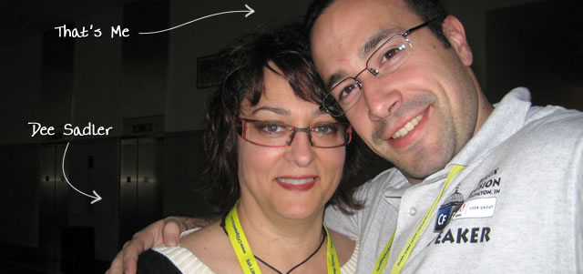 Ben Nadel at BFusion / BFLEX 2009 (Bloomington, Indiana) with: Dee Sadler
