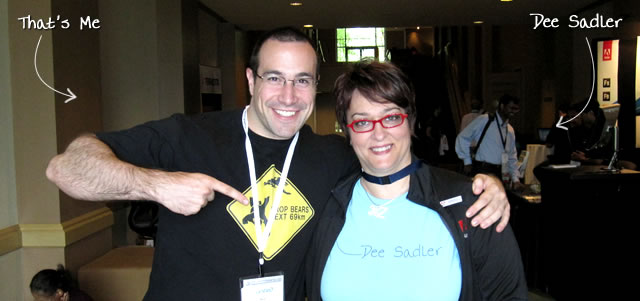 Ben Nadel at CFUNITED 2010 (Landsdown, VA) with: Dee Sadler