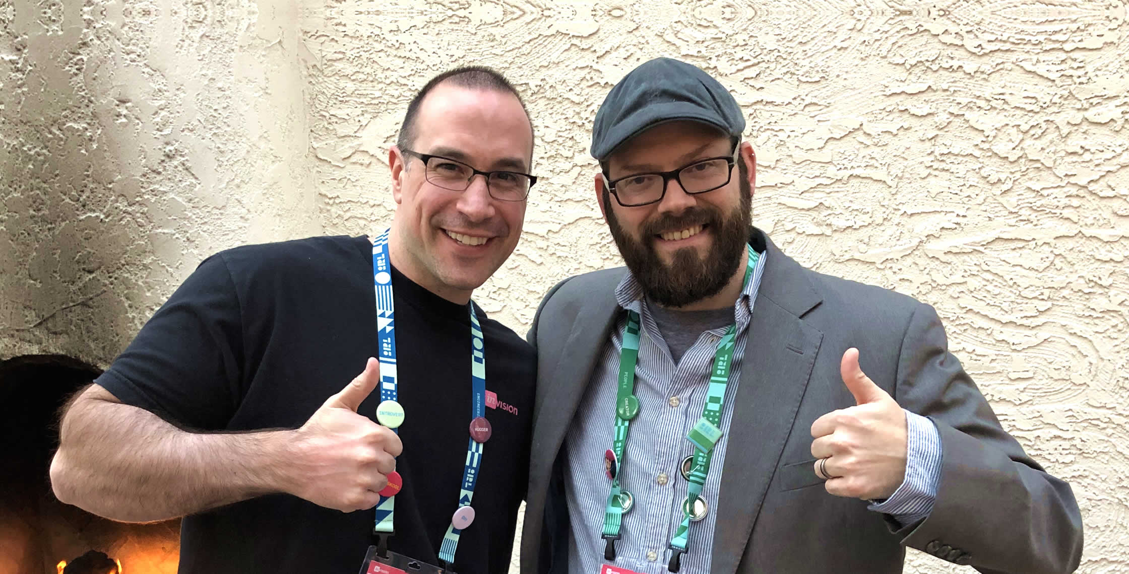 Ben Nadel at InVision In Real Life (IRL) 2019 (Phoenix, AZ) with: Dennis Field