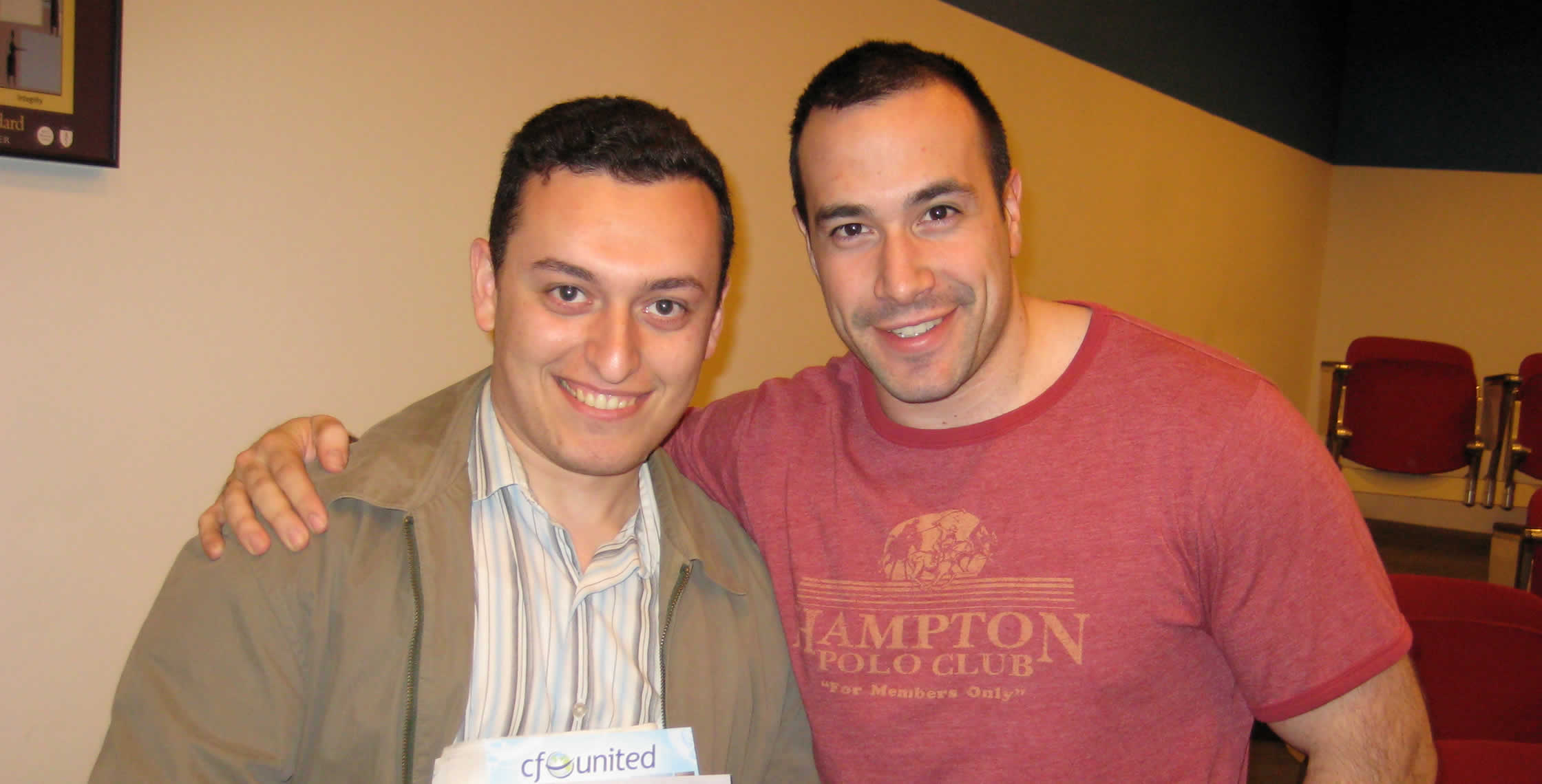 Ben Nadel at the New York ColdFusion User Group (Apr. 2008) with: Dmitriy Goltseker