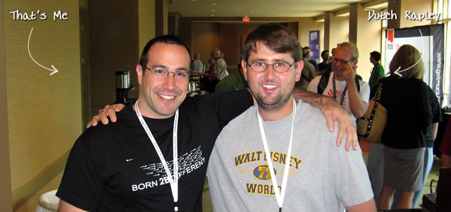 Ben Nadel at CFUNITED 2010 (Landsdown, VA) with: Dutch Rapley