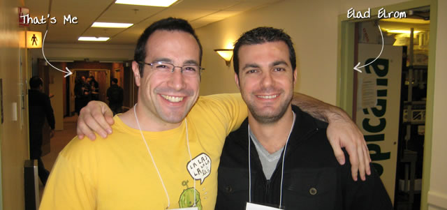 Ben Nadel at RIA Unleashed (Nov. 2009) with: Elad Elrom