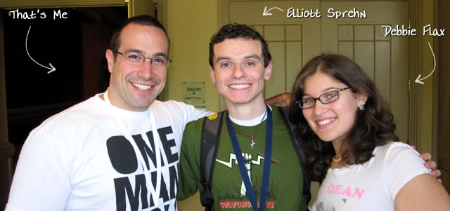 Ben Nadel at CFUNITED 2010 (Landsdown, VA) with: Elliott Sprehn and Debbie Flax