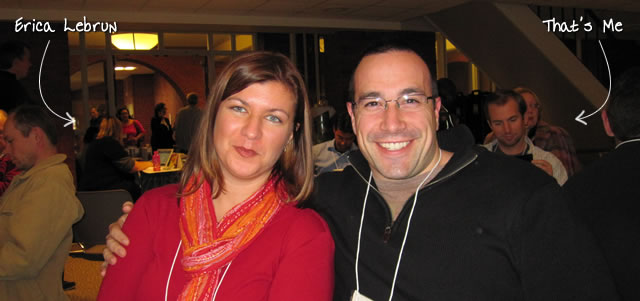 Ben Nadel at RIA Unleashed (Nov. 2010) with: Erica Lebrun
