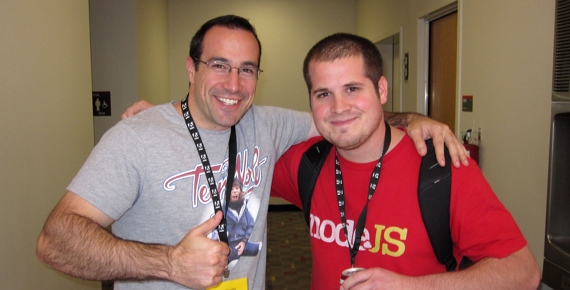 Ben Nadel at NCDevCon 2011 (Raleigh, NC) with: Garrett Johnson
