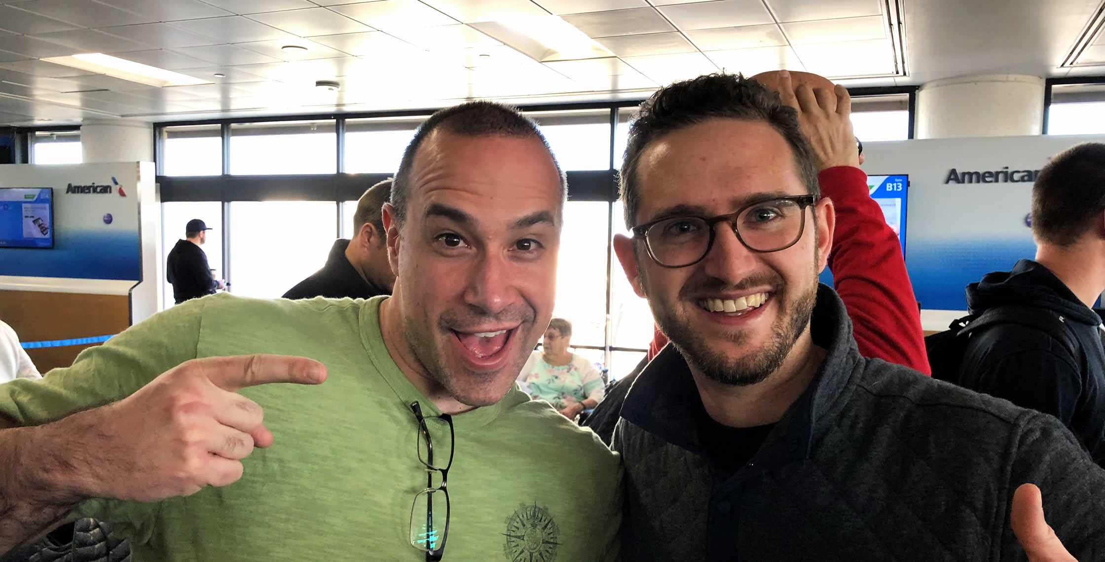Ben Nadel at InVision In Real Life (IRL) 2019 (Phoenix, AZ) with: Jackson Dowell