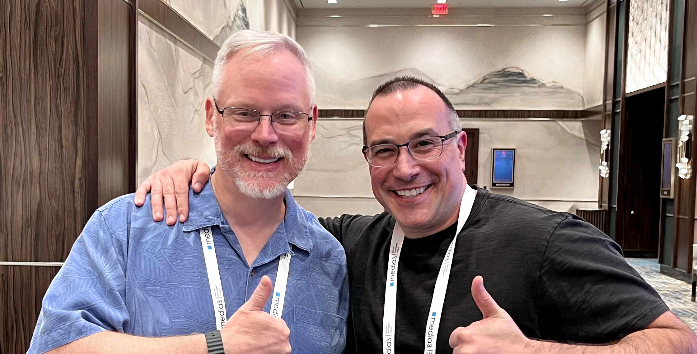 Ben Nadel at CF Summit West 2025 (Las Vegas) with: James Moberg