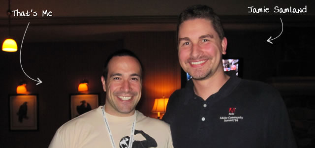 Ben Nadel at CFUNITED 2010 (Landsdown, VA) with: Jamie Samland