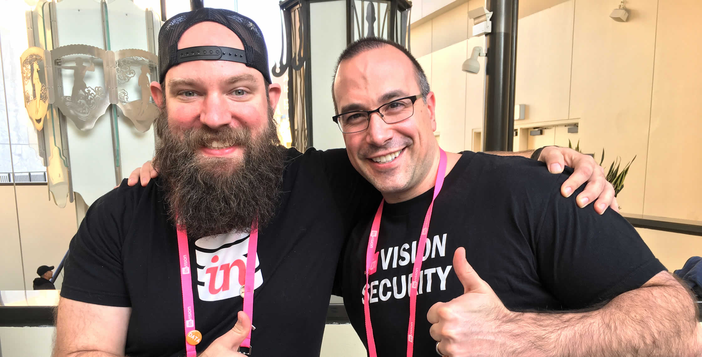 Ben Nadel at InVision In Real Life (IRL) 2018 (Hollywood, CA) with: Jesse Dearing