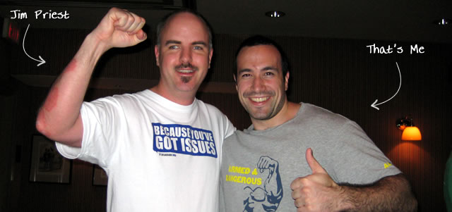 Ben Nadel at CFUNITED 2009 (Lansdowne, VA) with: Jim Priest