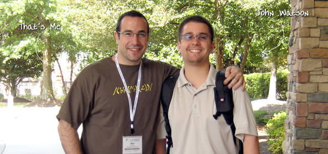 Ben Nadel at CFUNITED 2009 (Lansdowne, VA) with: John Watson