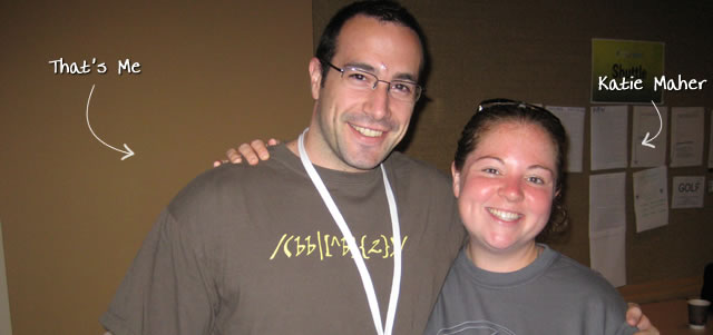 Ben Nadel at CFUNITED 2009 (Lansdowne, VA) with: Katie Maher