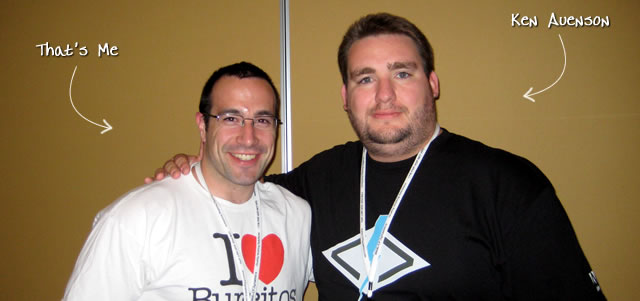 Ben Nadel at CFUNITED 2009 (Lansdowne, VA) with: Ken Auenson