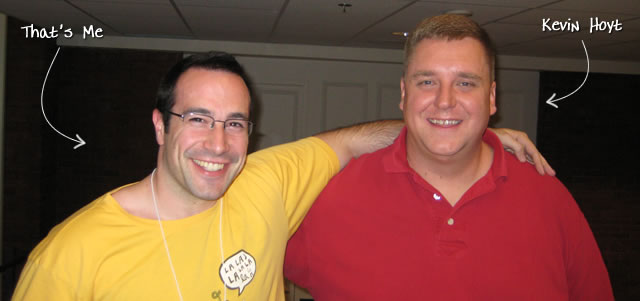 Ben Nadel at RIA Unleashed (Nov. 2009) with: Kevin Hoyt