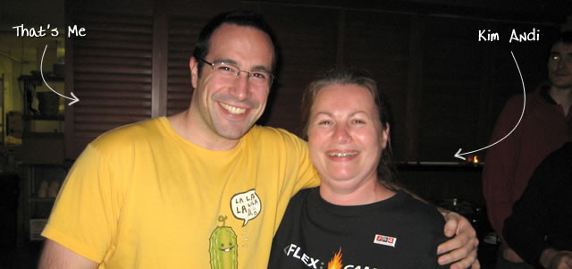 Ben Nadel at RIA Unleashed (Nov. 2009) with: Kim Andi