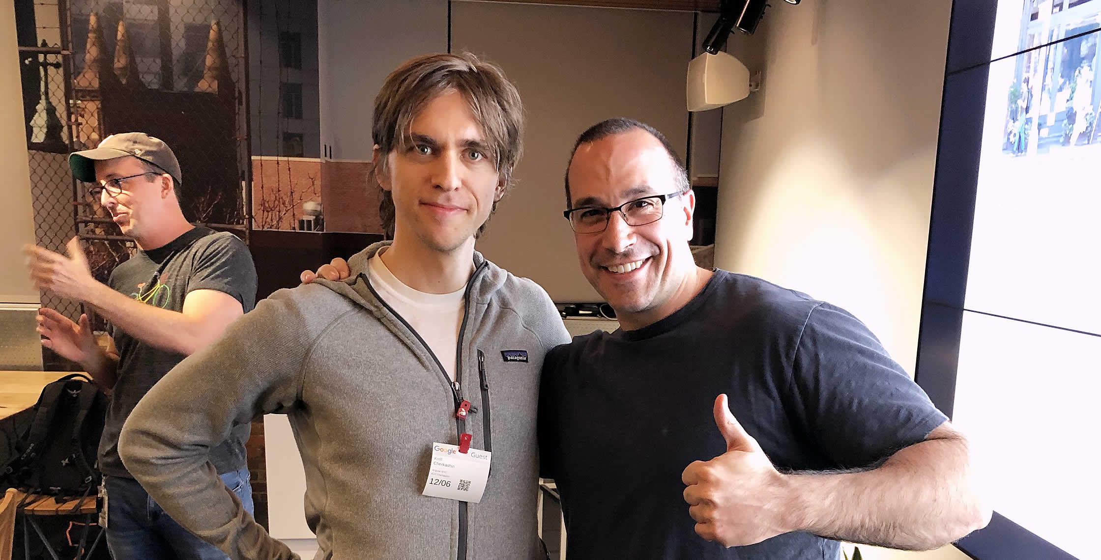 Ben Nadel at the Angular NYC Meetup (Dec. 2018) with: Kirill Cherkashin