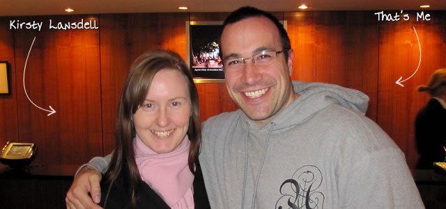 Ben Nadel at Scotch On The Rocks (SOTR) 2011 (Edinburgh) with: Kirsty Lansdell