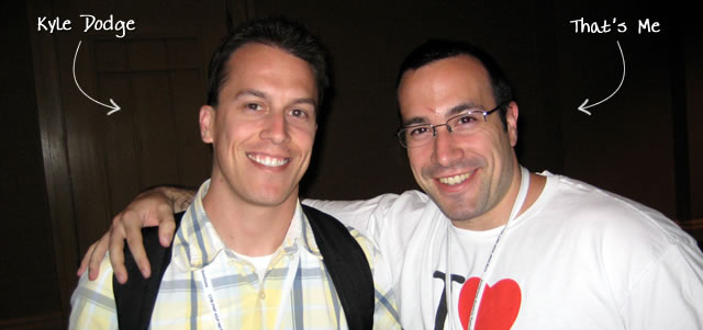 Ben Nadel at CFUNITED 2009 (Lansdowne, VA) with: Kyle Dodge