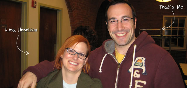 Ben Nadel at RIA Unleashed (Nov. 2009) with: Lisa Heselton