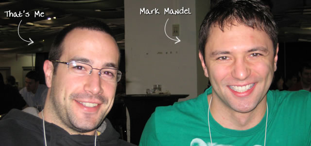 Ben Nadel at cf.Objective() 2009 (Minneapolis, MN) with: Mark Mandel
