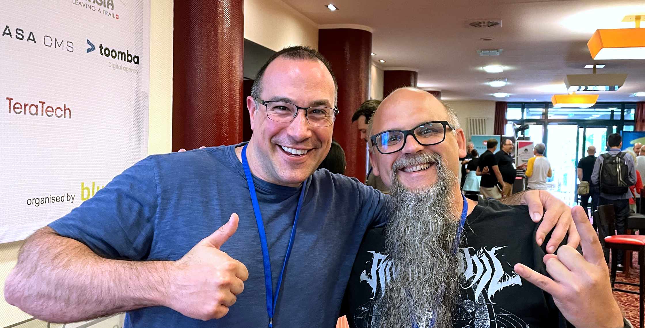 Ben Nadel at CFCamp 2023 (Freising, Germany) with: Markus Wollny