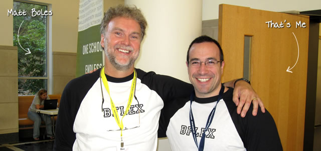Ben Nadel at BFusion / BFLEX 2010 (Bloomington, Indiana) with: Matt Boles