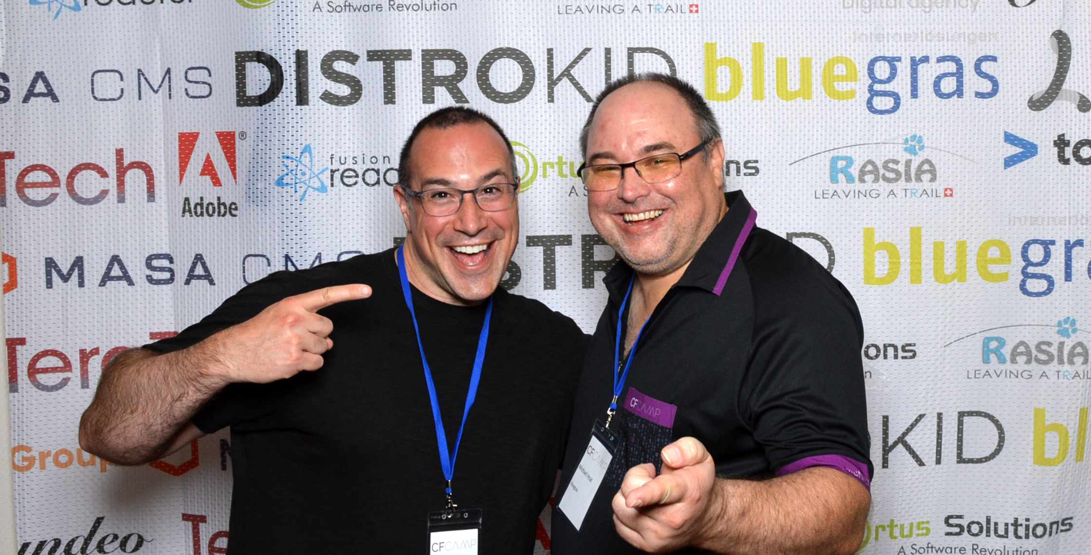 Ben Nadel at CFCamp 2023 (Freising, Germany) with: Michael Hnat