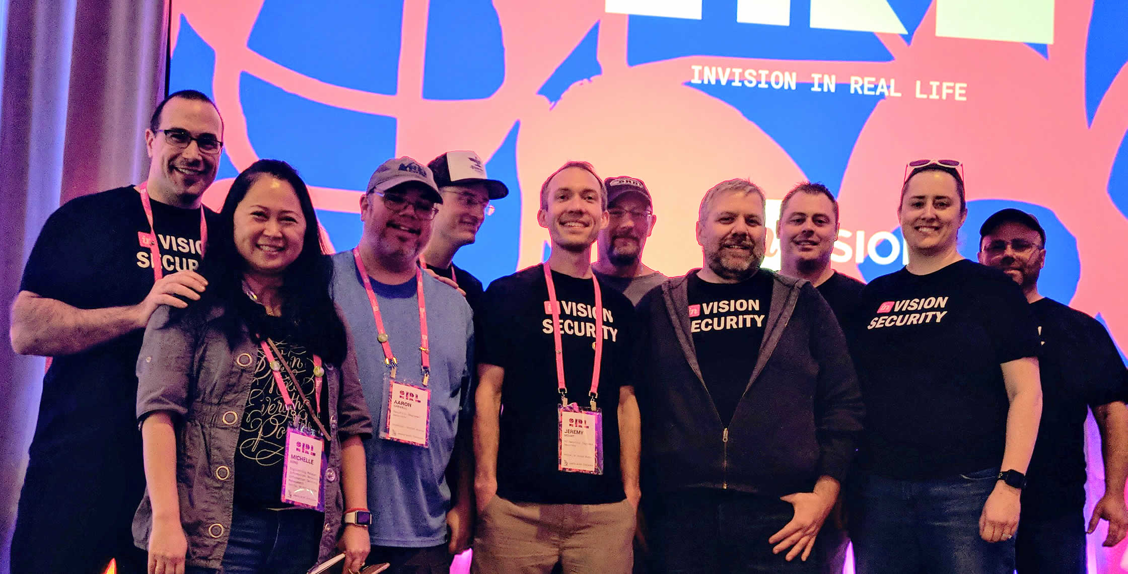 Ben Nadel at InVision In Real Life (IRL) 2018 (Hollywood, CA) with: Michelle Kong and Aaron Grewell and Shawn Grigson and Jeremy Mount and Kevin Johnson and David Epler and Johnathan Hunt and Sara Dunnack and Jeremy Kicklighter