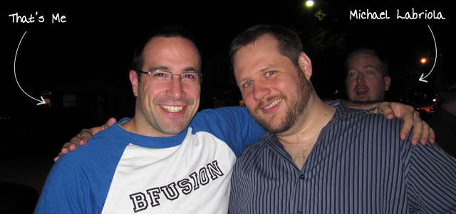 Ben Nadel at BFusion / BFLEX 2010 (Bloomington, Indiana) with: Michael Labriola