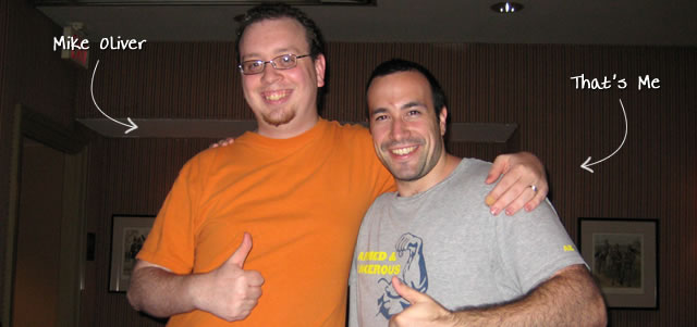 Ben Nadel at CFUNITED 2009 (Lansdowne, VA) with: Mike Oliver