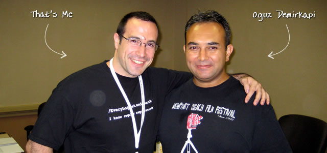 Ben Nadel at CFUNITED 2009 (Lansdowne, VA) with: Oguz Demirkapi