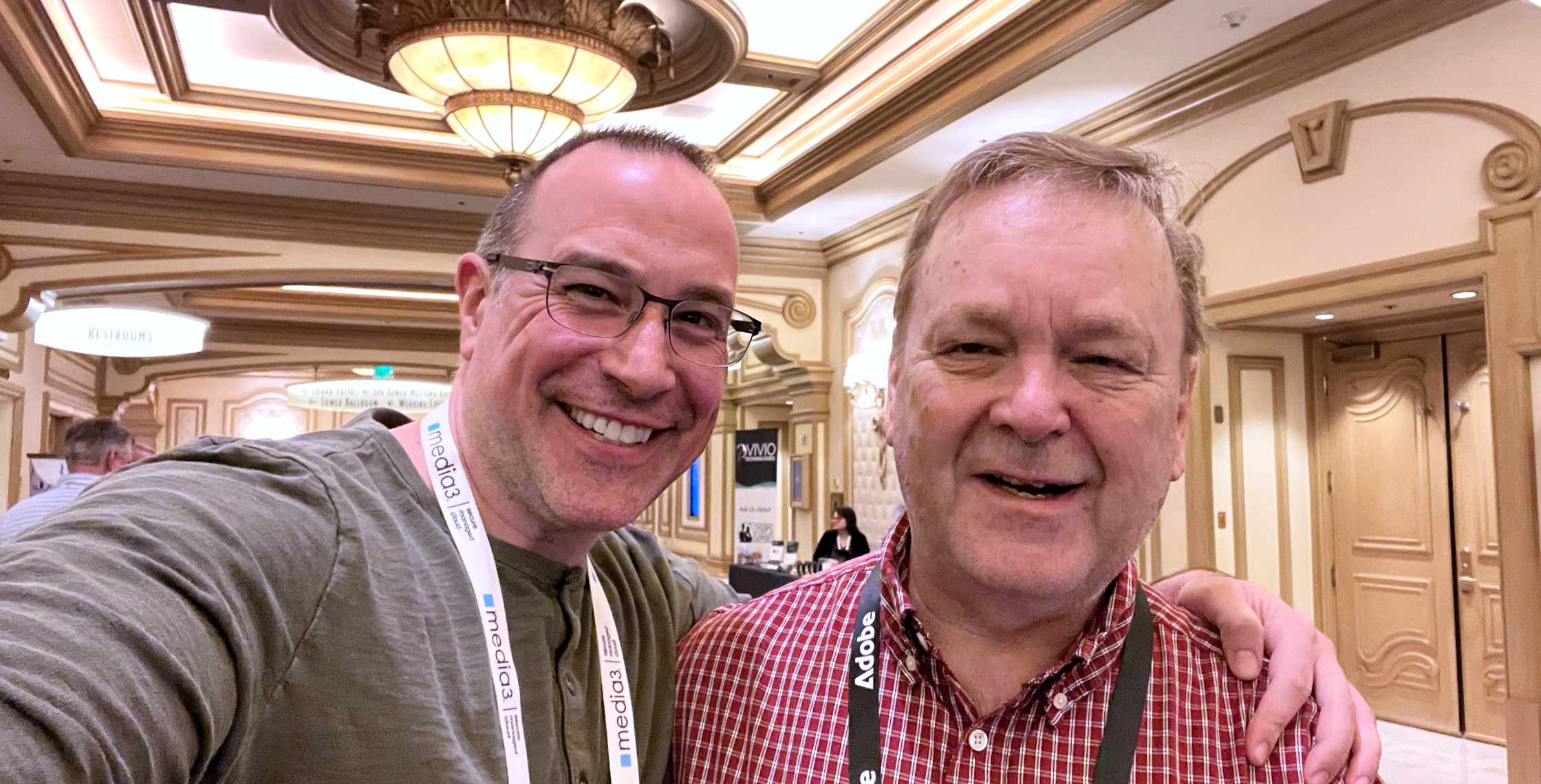 Ben Nadel at CF Summit West 2026 (Las Vegas) with: Phillip Senn