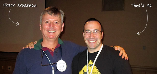 Ben Nadel at CFUNITED 2010 (Landsdown, VA) with: Pieter Kraakman