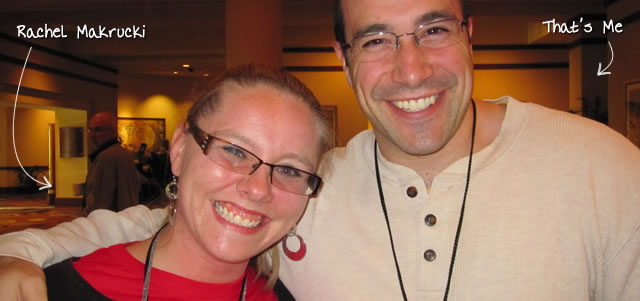 Ben Nadel at the jQuery Conference 2010 (Boston, MA) with: Rachel Makrucki