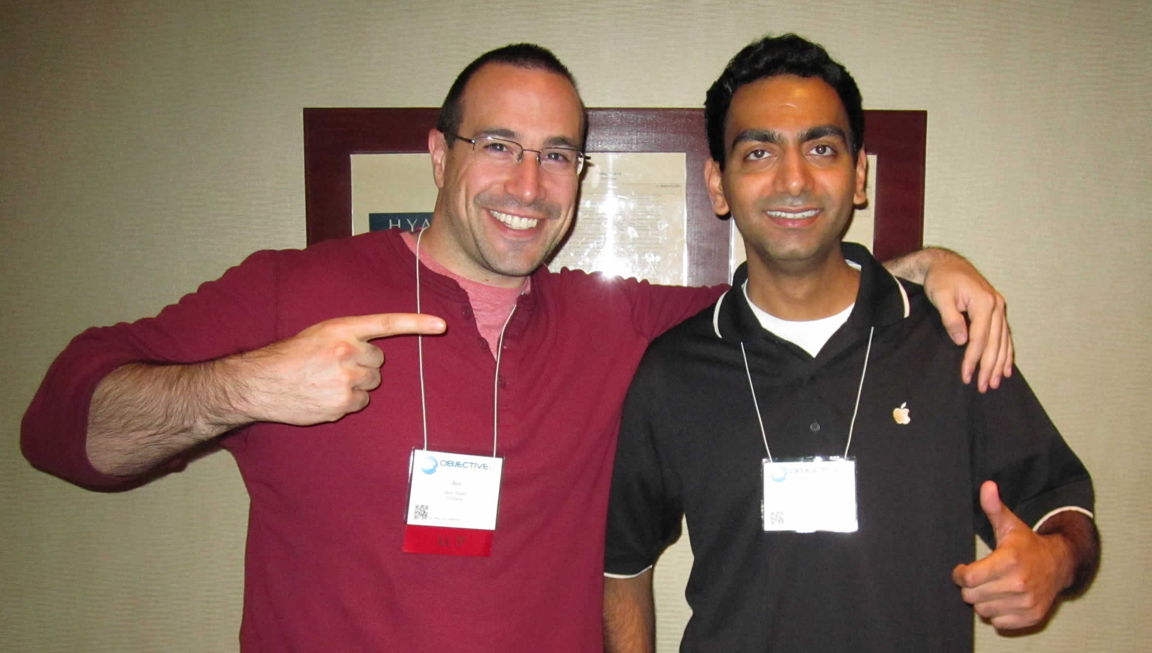 Ben Nadel at cf.Objective() 2012 (Minneapolis, MN) with: Rachit Arora