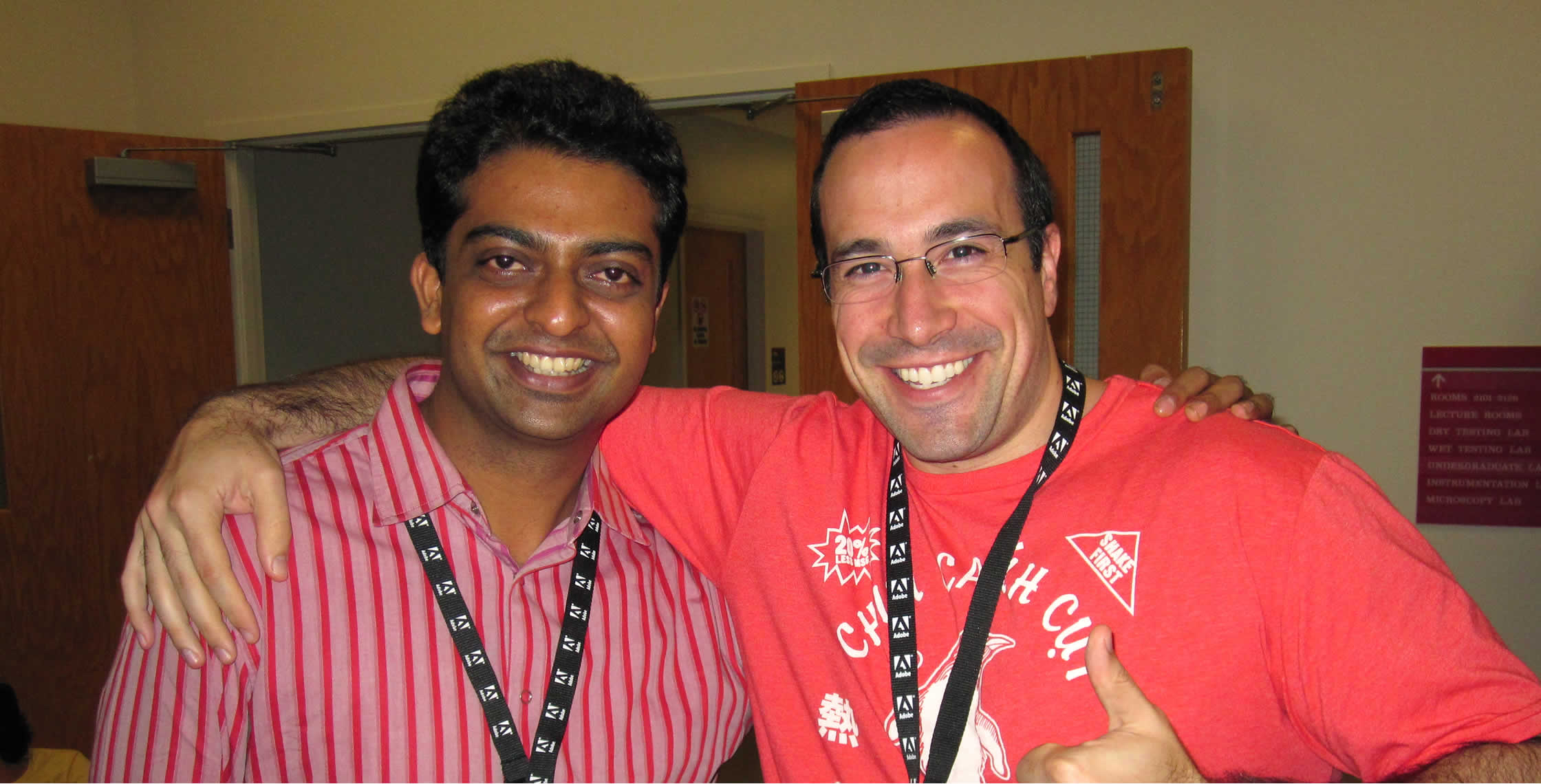 Ben Nadel at NCDevCon 2011 (Raleigh, NC) with: Rakshith Naresh
