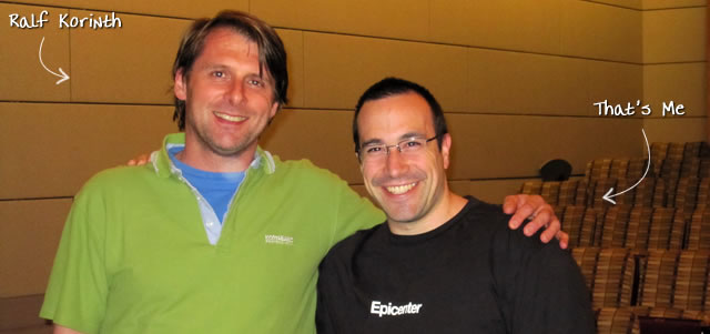 Ben Nadel at the New York ColdFusion User Group (Jun. 2010) with: Ralf Korinth