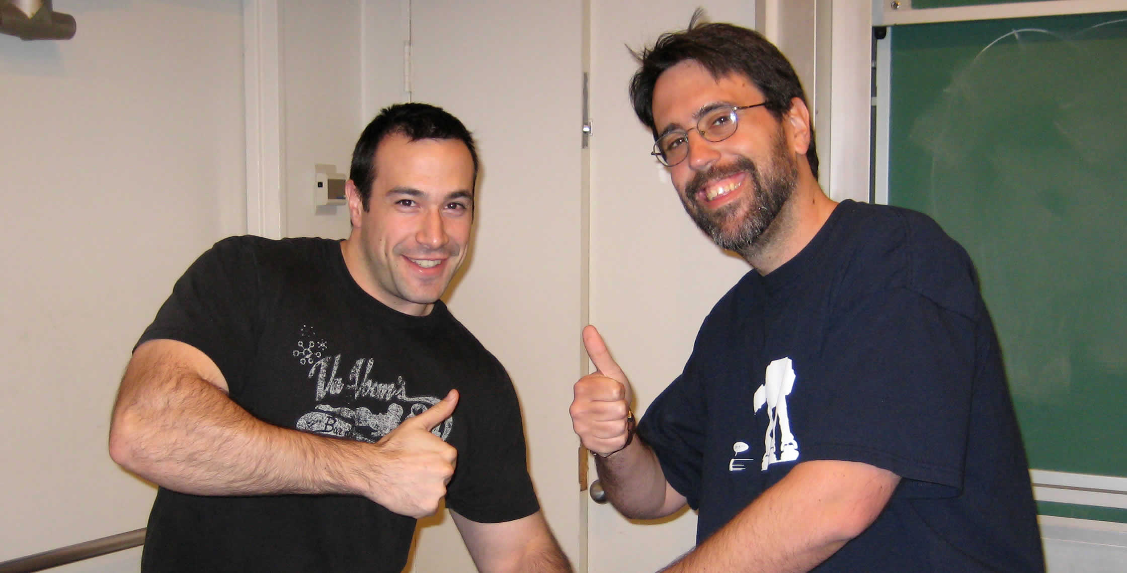Ben Nadel at the New York ColdFusion User Group (Feb. 2008) with: Ray Camden